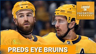 Nashville Predators Hope to Bounce Back Against David Pastrnak and Boston Bruins Tonight [upl. by Eniluap]