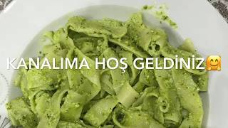 Pesto Soslu Makarna Tarifi [upl. by Thun]