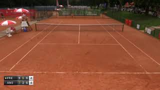 Longest tennis rally ever  140 SHOTS [upl. by Llorrad1]