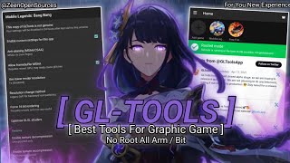 New Update⚡GLTools Latest Version Optimal Best For Graphic Game🚀  No Root [upl. by Pepito]