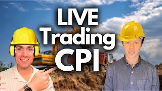 Live Trading CPI Ft  MikoAodu amp Markostradingjourney [upl. by Ammadis]