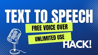 TEXT TO SPEECH VOICE OVER  free unlimited use Tagalog [upl. by Sykes]