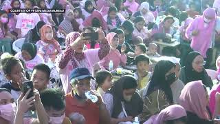 LeniKiko tandem visits Muslim community in Quiapo Manila [upl. by Nonaihr]