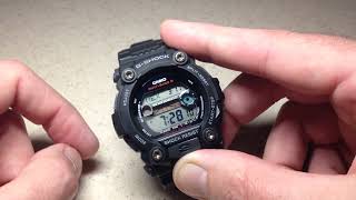 Casio GShock GW7900  Set DST Daylight Savings Time [upl. by Nagn]