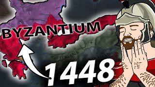 CRUSH THE OTTOMANS In 4 YEARS as Byzantium in EU4 [upl. by Glynda515]