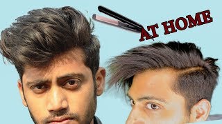 Permanent Hair Straightening For Mens😍❤  MENS HAIR STRAIGHTENING FULL GUIDE [upl. by Whalen882]