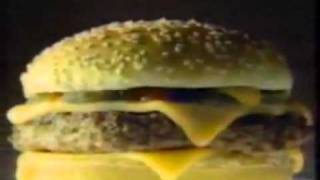 1987 Hardees Restaurant Commercial quotQtr Pound Cheeseburgerquot [upl. by Bayless740]