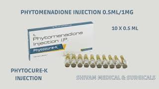 Phytomenadione 05ml1mg [upl. by Yi]