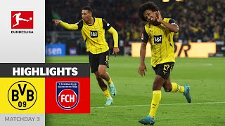 Dortmund Ranks 1  Borussia Dortmund  1 FC Heidenheim 1846 42  Highlights  MD 3 – 202425 [upl. by Lissy172]