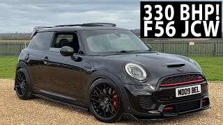 Owning A 330 BHP F56 Mini JCW  Modified Performance Hot Hatch Review [upl. by Connell]