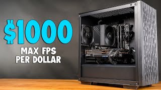 1000 PURE PERFORMANCE Gaming PC Build Guide [upl. by Ahtamas]