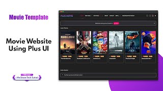 How to Create a Movie Website Using Plus UI Blogger Template  Plus Movie Blogger Template [upl. by Nhguavaj100]