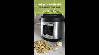 Cómo cocer frijoles en la Instant Pot ahorrando luz ⚡️ [upl. by Soisatsana]