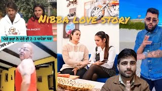 Nibba Nibbi Love Story roast video Malik family da apna itihaas [upl. by Anayra402]