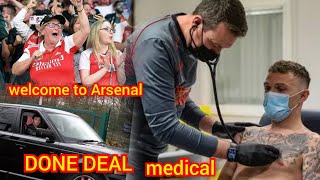 welcome to Arsenal✅ medical Confirmed🔥 arsenal complete 2nd signing✍️ sky sports arsenal transfer [upl. by Eusebio]