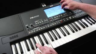 Korg Pa600 Video Manual  Part 2 Sounds [upl. by Setiram]