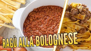 L antica ricetta del RAGÙ alla BOLOGNESE [upl. by Neesay]