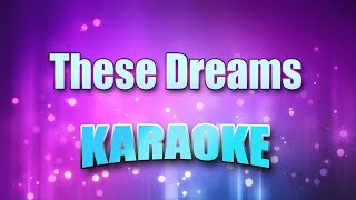 Heart  These Dreams Karaoke amp Lyrics [upl. by Narcissus]