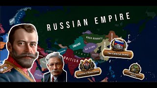 Russian Republic  TimeLapse  Hearts Of Iron 4  Great War Redux [upl. by Rebmetpes]