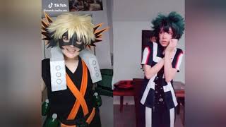 Bakudeku mhabhna cosplay tik tok [upl. by Nolrah]