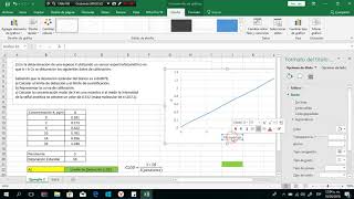 Ejercicio de curva de calibración 12 [upl. by Rosenberg]