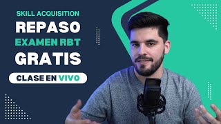 Repaso Gratis Examen de RBT  Skill Acquisition en ABA  Clase en Vivo rbt aba bacb [upl. by Schreib253]