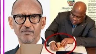 UMUGAMBI MUSHYA WA TSHISEKEDI KU RWANDA NYUMA YUKO GUKURAHO KAGAME BISA NKIBIDASHOBOKA [upl. by Enyaht]