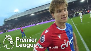 Premier League Ref Cam Crystal Palace v Manchester United Kickoff  NBC Sports [upl. by Tekcirk672]