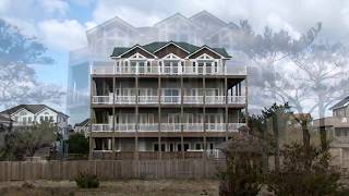 Sea Glass  Oceanfront Vacation Rental Home in Waves Hatteras Island Outer Banks NC [upl. by Alisia]