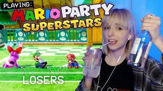 MARIO PARTY but every time we lose we drink [upl. by Aramanta]