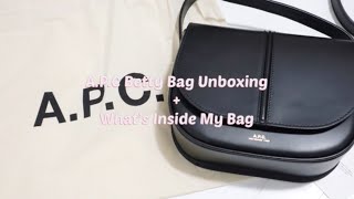 APC Betty Bag Unboxing  What Fits Inside whats in my bag 2021 [upl. by Cohberg]