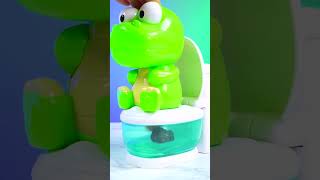 Satisfying With Unboxing amp Review Miniature Poop Slime Toilet Video l ASMR Videos [upl. by Tewfik]