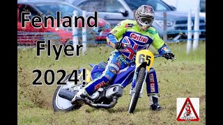 Fenland Flyer Grasstrack 2024 Vlog covering my days racing in the 250500 solo class [upl. by Alleacim]