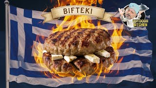 Bifteki selber machen Das Originalrezept für griechisches Bifteki mit Feta vom Grill [upl. by Abrahams]