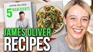 I Tried Jamie Olivers quot5 Ingredientsquot Recipe Book [upl. by Ranita]