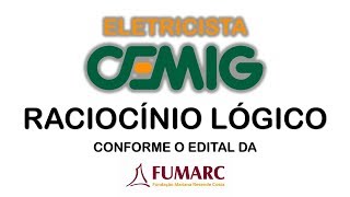 Concurso Eletricista CEMIG  Raciocínio Lógico  Aula A01 [upl. by Eunice]