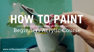 Beginners Acrylic Painting Course [upl. by Aciemaj99]