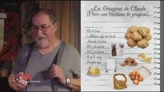 Recette  Les gougères de Claude  Les carnets de Julie  La carte des fromages [upl. by Enylecoj457]