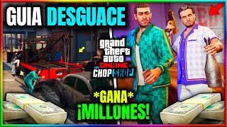 GUÍA COMPLETA del DESGUACE  CONTRATOS MISIONES de la GRÚA CAJA FUERTE amp MÁS  GTA Online [upl. by Awuhsoj51]