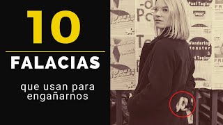 ✅ Las 10 FALACIAS más comunes con ejemplos [upl. by Hoj]