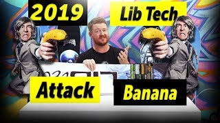 2019 Lib Tech Attack Banana Snowboard Review [upl. by Eocsor]