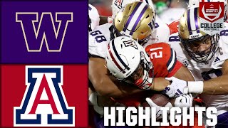 Washington Huskies vs Arizona Wildcats  Full Game Highlights [upl. by Anagrom]