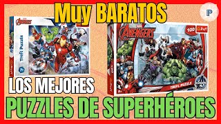 🧩 Los 4 mejores PUZLES DE SUPERHÉROES BARATOS de Amazon 🧩  2024  Mejor CALIDAD y PRECIO [upl. by Idalia939]