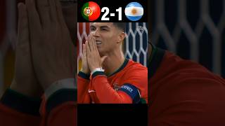 Portugal vs Argentina Final World Cup 2026 Imaginary youtube football shorts [upl. by Luoar960]