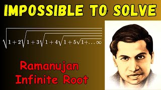 Ramanujan Infinite Root  Ramanujan Infinite Series Proof in Hindi  MathsKart [upl. by Ecinna]