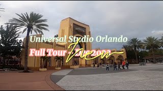 Universal Studio Orlando Full Tour Dec 2023 [upl. by Ebneter]