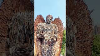 The knife angel theknifeangel shortsfeed [upl. by Flodnar]