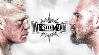 Goldberg vs Brock Lesnar 2017  WWE WrestleMania 33 Promo [upl. by Letnuahc]