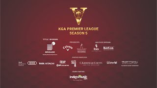 KGA KPL 5  ROUND 3 DAY 1 [upl. by Ennazus]