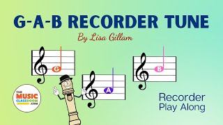 EASY Recorder Song for Beginners B A G [upl. by Eural854]